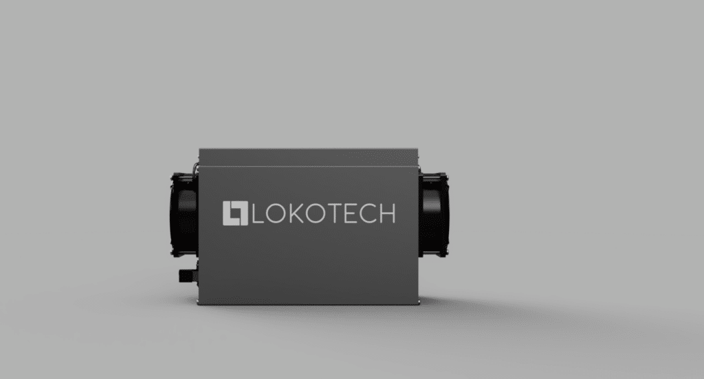 Lokotech SingleBarrel Miner Sideview